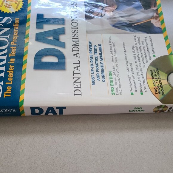 Barron's Dental Admission Test Textbook - Picture 6 of 6